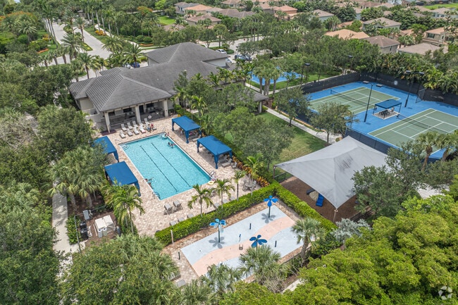 The clubhouse in Tuscany is a hub for community events and activities.