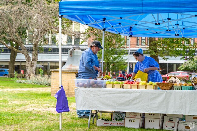 Central Park is home to the Johnstown's famer's market.