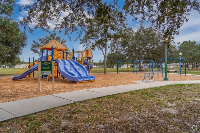 Woodgate Park playground welcomes visitors of all ages.