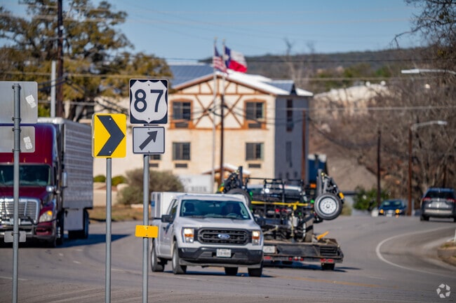 Many highways lead into Fredericksburg from all over Texas.
