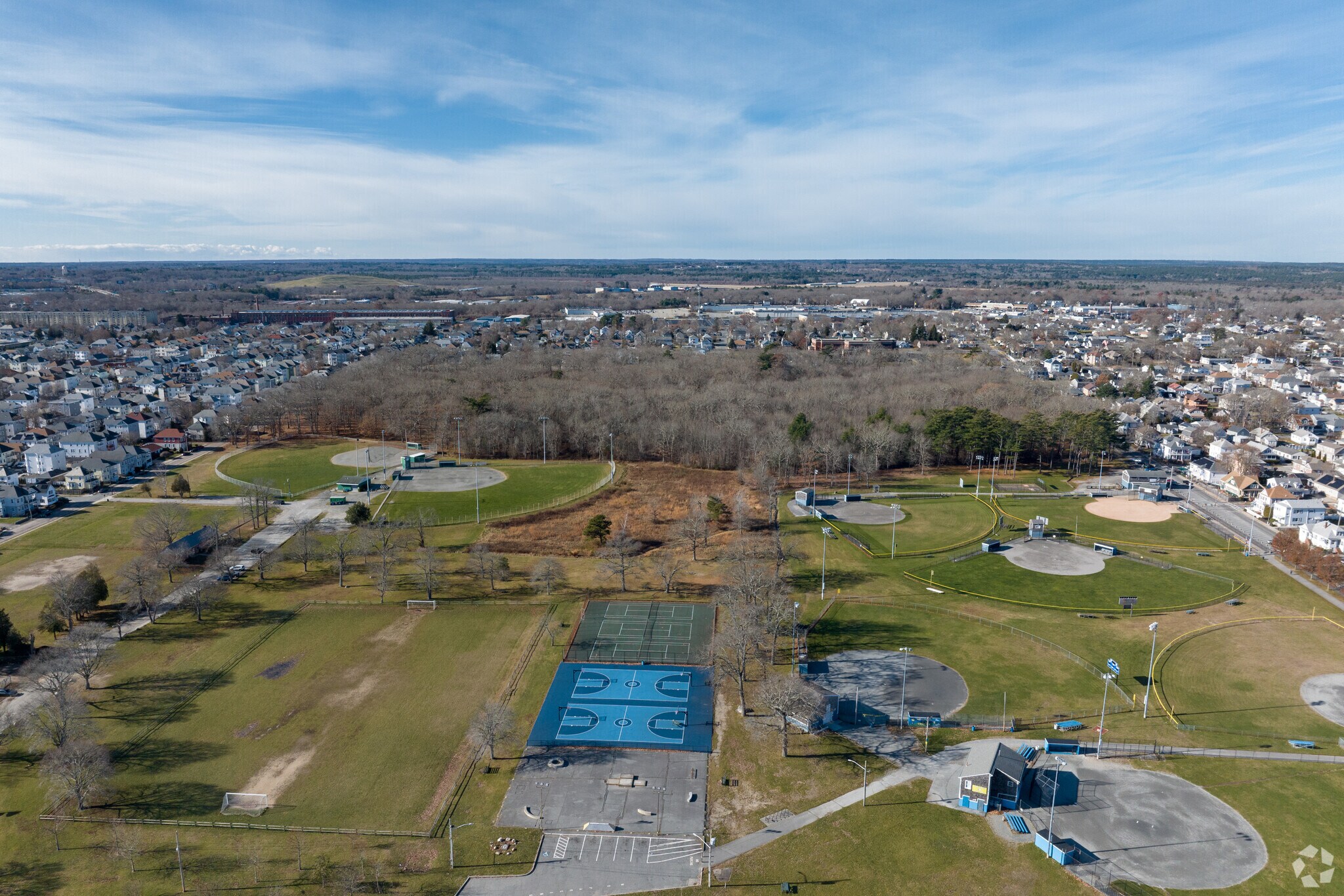 Spend the day at Brooklawn Park in New Bedford.