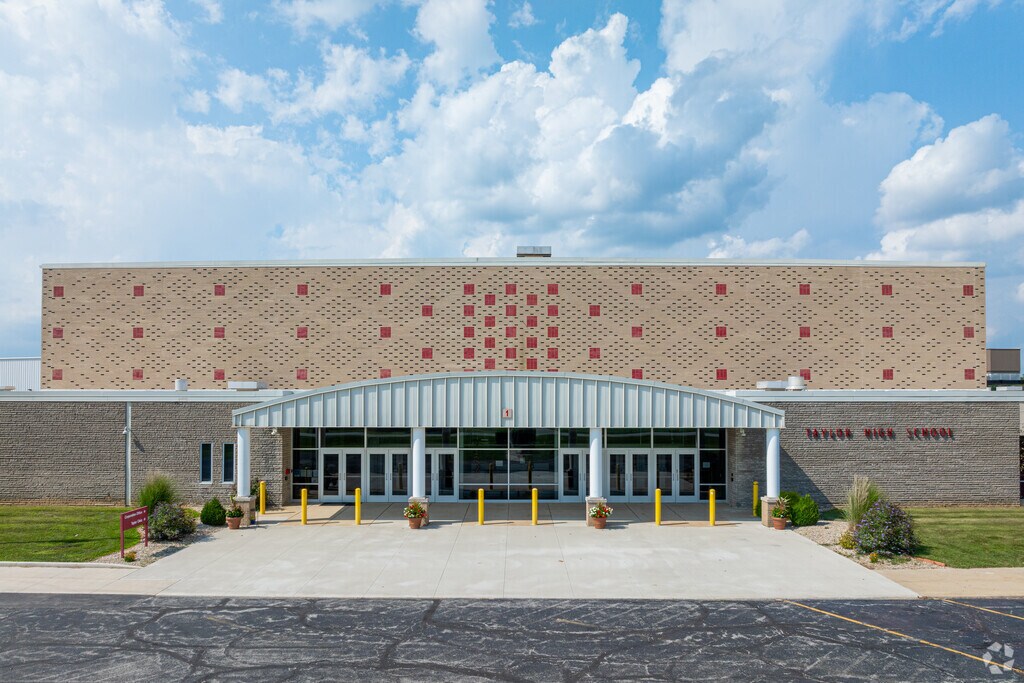 Taylor Middle School has 413 students.