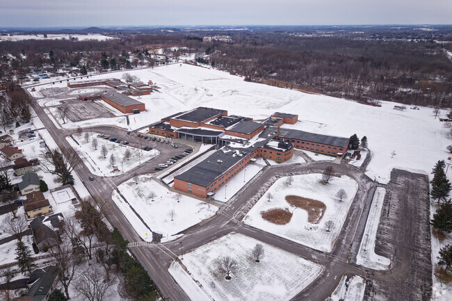Henry V. Burger Junior High School is in the Rush-Henrietta Central School District.