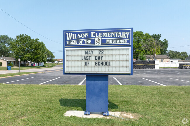 Wilson Elementary school the home of the Mustangs.