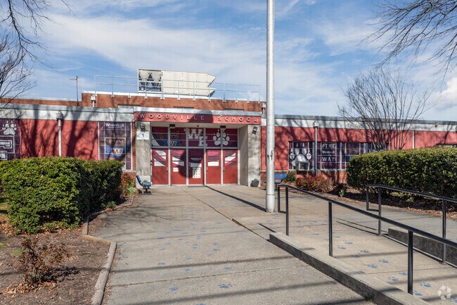 Woodville Elementary serves students from the Creighton neighborhood in Richmond, VA.