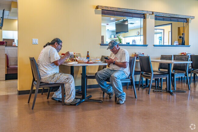 Residents can grab an authentic Mexican burrito at El Festin.
