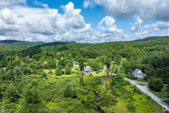 An overview of the small, rural Town of Sutton in the rolling hills NW of Concord, NH.