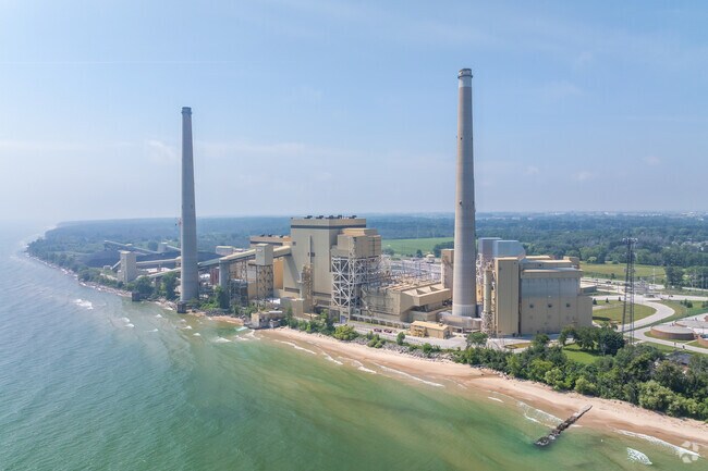 the Sheboygan Power Plant is a notable industry in the Lakeview neighborhood.