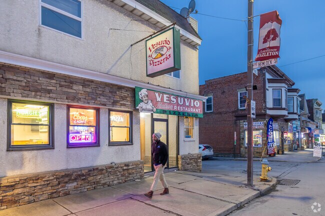 Vesuvio's Pizzeria has been a community staple in Hazleton since 1975.