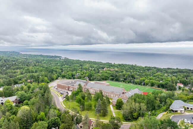 The minority student enrollment at Ordean East Middle School is 14%.