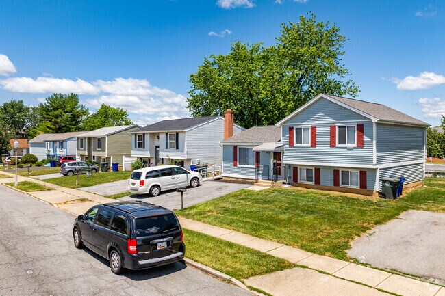 Charming row of split levels homes in the heart of Carrollton.
