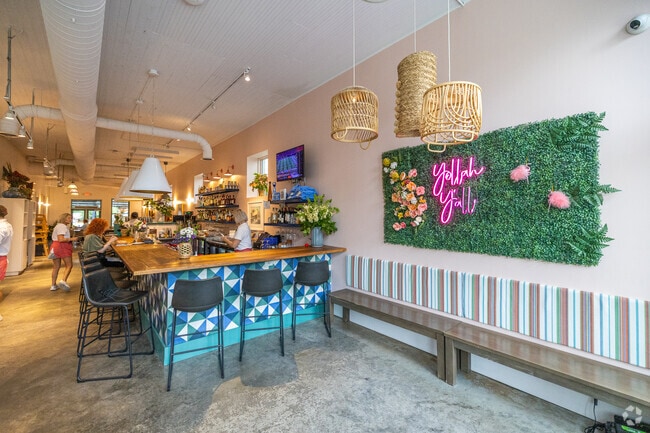 Yollah is a popular restaurant serving residents in the InTown neighborhood of Macon, GA.