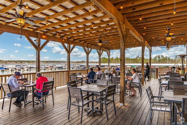 Restaurants like Sunset Grill offer dining options within the gates of Hot Springs Village.
