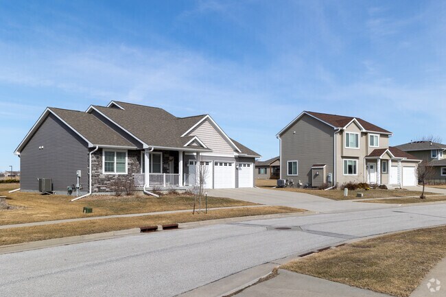 Contemporary houses have been filling out Somerset Village in the past decade.