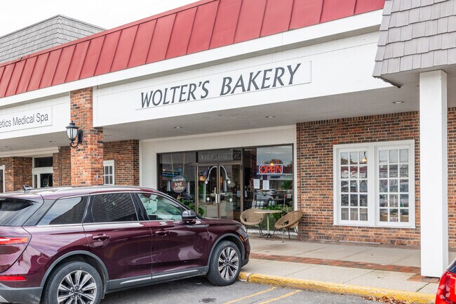 Wolter's Bakery is a local favorite with a seated dining area.