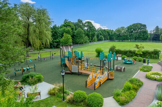 Crawford Park has a massive playground for kids to enjoy.