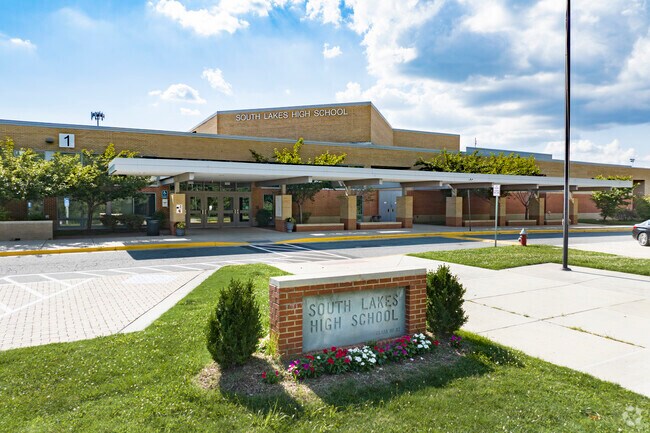 South Lakes High School provides quality education to the youth in the Wolf Trap area.