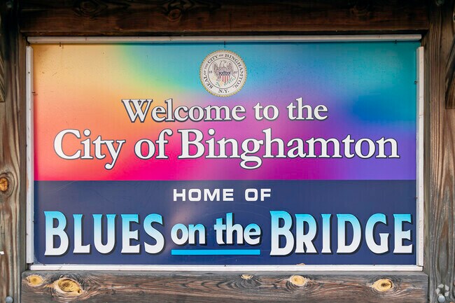 Welcome to Binghamton, a picturesque city in New York State.