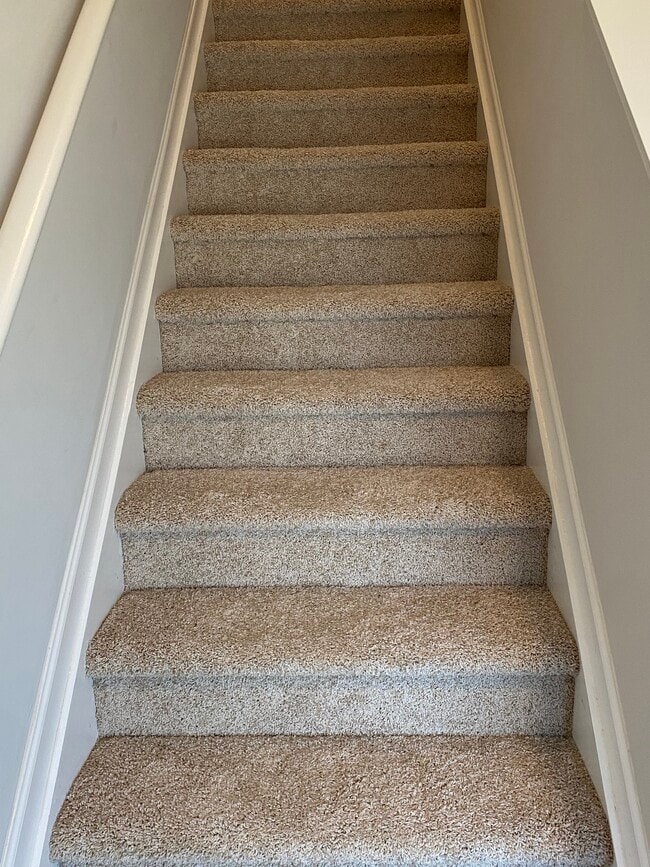 New carpeting/stairs, hallway & master bedroom