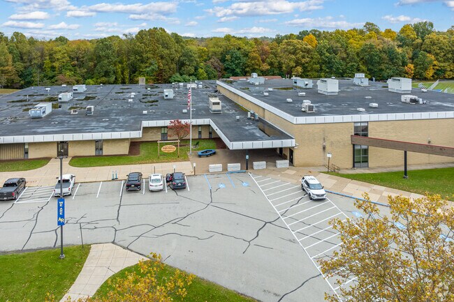 Apollo-Ridge High School shares a property with the middle and elementary school.