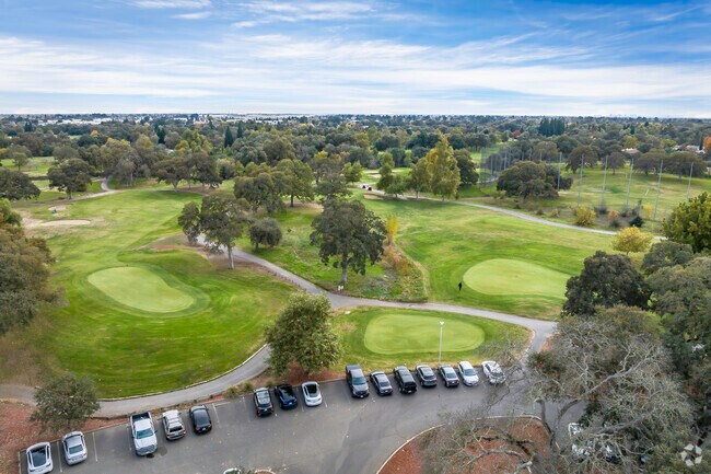 Cherry Island Golf Course offers 18 holes and a restaurant in Elverta.
