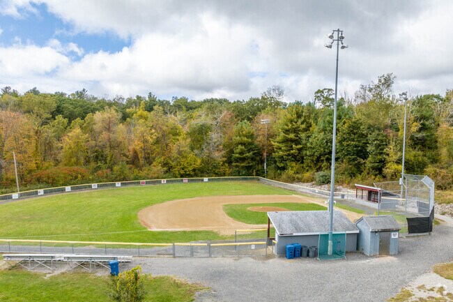 At Russell Memorial Park you can play baseball or softball.