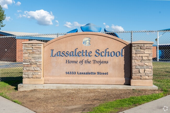 School sign