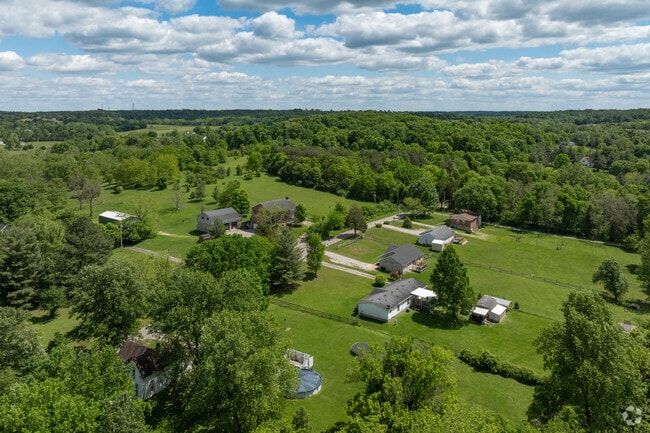 Just out of the town of Georgetown you can find yourself in the quiet Indiana countryside.