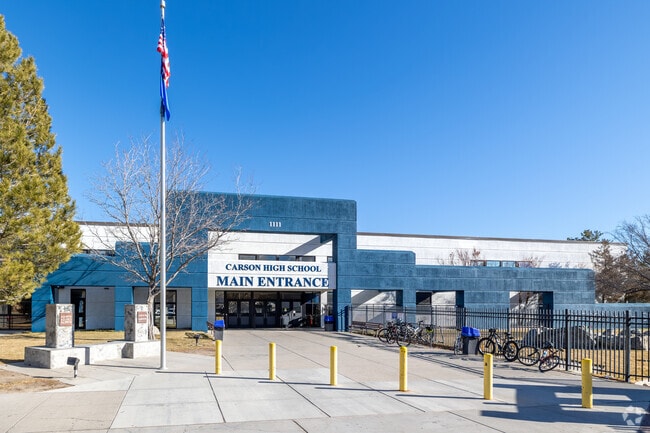Carson High School serves as a hub for student achievement in Carson City.