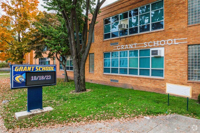 Children learn to grow and create life long friendships at Grant school in Trenton, NJ.