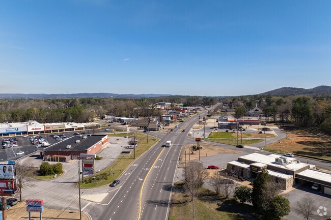 Rainbow Drive is a four lane highway that is the main economic corridor of Rainbow City, Alabama.