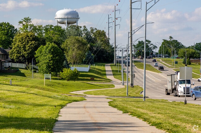 A perfect day outdoors starts here on the 144th St Trail in Stony Brook.