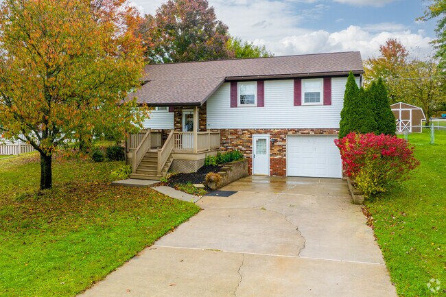 Split-level designs in Luzerne Township provide versatile living for growing families.