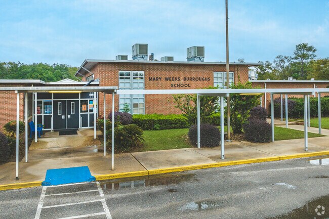 Mary W Burroughs Elementary School-Entrance 2