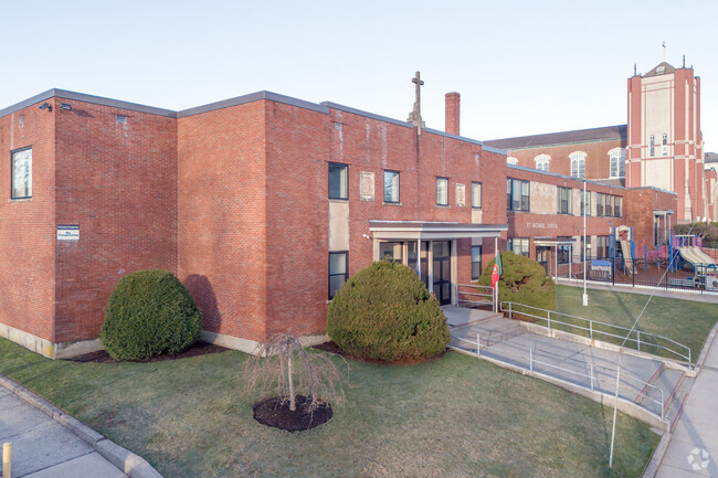 The building for Saint Michael's School in Fall River was completed in 1957.