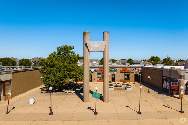 Retail shopping is open at Village Green in South Farnsworth along Route 34.