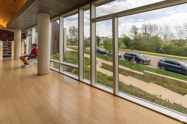 Bromley Park locals head to the Ann Arbor District Library to study up on there local history.