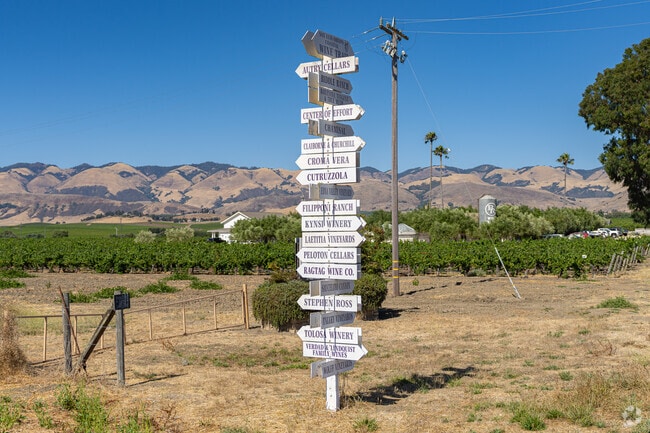Edna Valley is home to several vineyards and wineries.