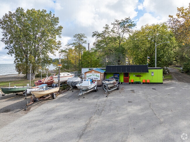 Presque Isle Angler Bait and Tackle offers fishing supplies to both local and visiting anglers.