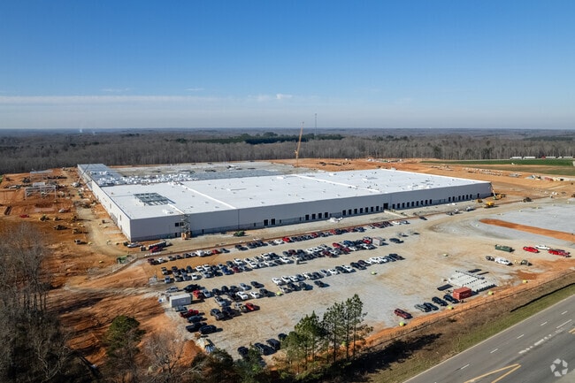 The new BMW manufacturing plant being constructed in Woodruff will bring many jobs to the area.