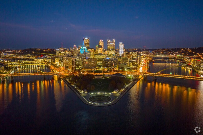 Pittsburgh is only about 45 miles from Darlington Township.