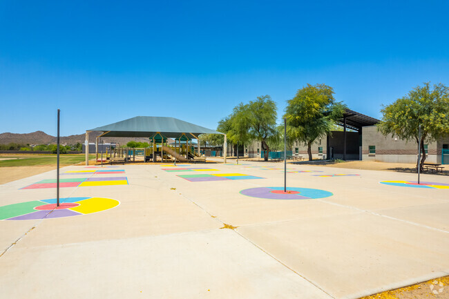 Playtime paradise at Desert Mountain Middle School in New River.