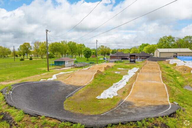A BMX track is one of many features of Memorial Park in Pottstown West End.