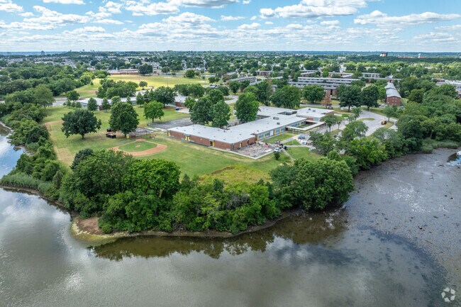 Battle Monument School in Dundalk serves Pre-K-12th grade.