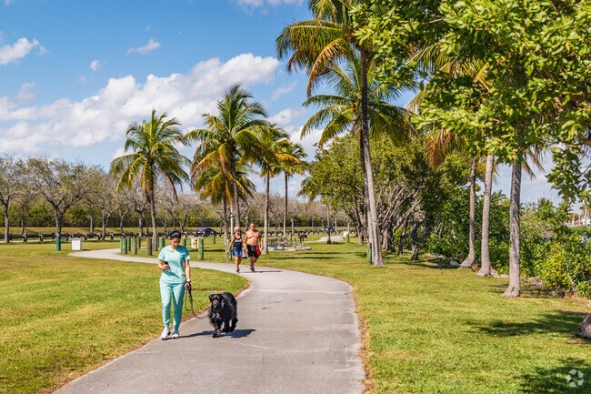 Black Point Park & Marina in Cutler Bay is a pet-friendly park with ample green space.