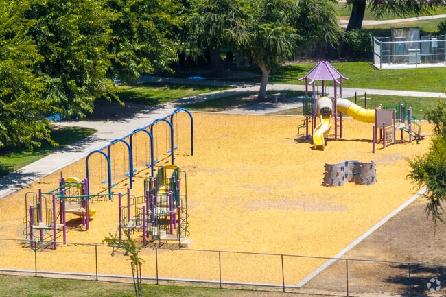 The playground at John Adams Elementary School in Madera.