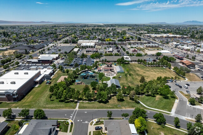 Centennial Park in Syracuse hosts seasonal events and community gatherings.