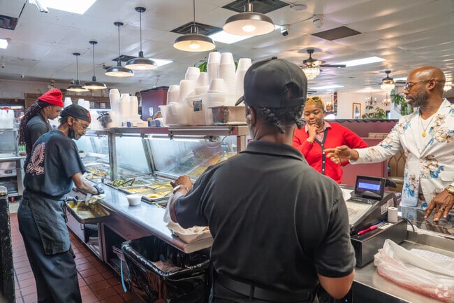 You can grab savory soul food for lunch at Original Big Daddy's Dish in South Fulton.