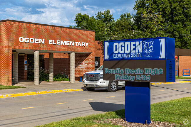 Ogden Elementary School has fun family movie nights that everyone enjoys.