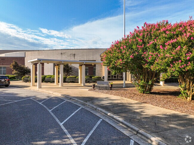 Kernodle Middle school is a public option in Greensboro.